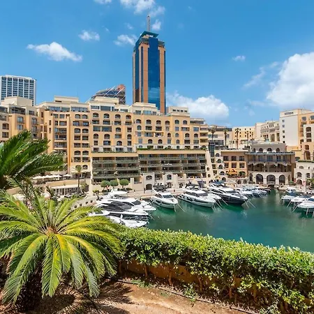 Apartman Luxury 3br Portomaso Sea & Marina View