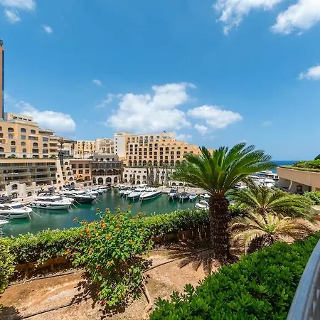 Apartman Luxury 3br Portomaso Sea & Marina View San Ġiljan