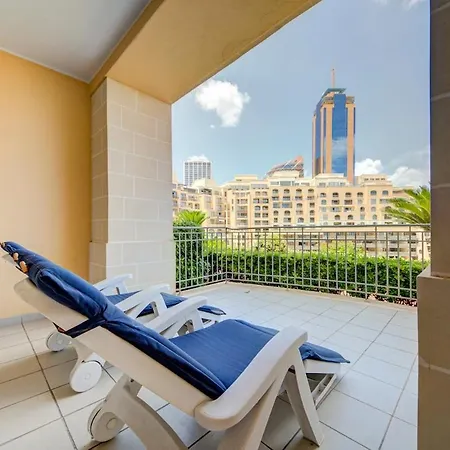 Luxury 3br Portomaso Sea & Marina View